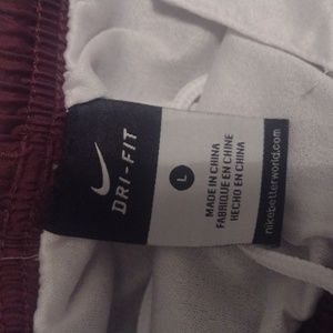 Girls large Dri Fit Nike Virginia Tech running shorts